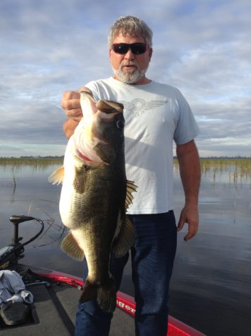 Mark king Fishing Lake Okeechobee 356x475